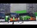 Flix Bus Line at Penn Station in New York