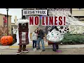 A Rain-forecasted day at Hersheypark Low wait times walk-on rides