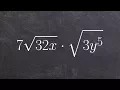How to Multiply Two Radical Expressions and Then Multiply