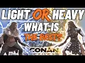 Light or Heavy armour for Agility Thralls What is really the best - Conan Exiles