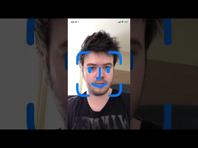 iPhone X — Face ID setup and interface (leak from iOS 11 GM)
