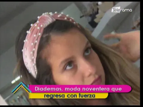 Diademas, moda noventera que regresa con fuerza