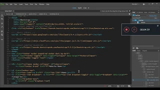 How to create dropdown in bootstrap 4 Dropdown in navbar bootstrap tutorial for beginners