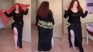 رقص منزلي بطوطة   نعومة وأنوثة جمال لا يوصف    دندنها