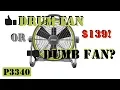 Ryobi 18-Volt ONE Hybrid 18 in Air Cannon Drum Fan P3340 - IS IT WORTH 139