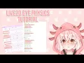 Live2D Tutorial VTuber Model Eye Physics Rigging Tutorial
