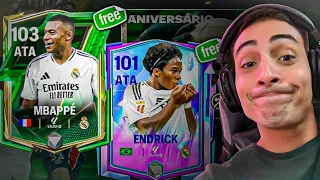 Endrick & Mbappe GRÁTIS 🔥 Tudo sobre a att de aniversário do FC MOBILE!