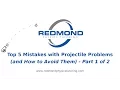 Top 5 Student Mistakes in Projectile Problems - Part 1 of 2