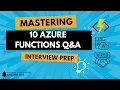 10 Azure Functions Questions You NEED To Know