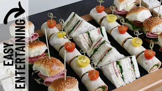 How to Make a Stunning Party Sandwich Platter