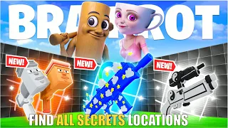 BRAINROT 1V1 FFA ALL WEAPONS RIDES MAP FORTNITE CREATIVE - FIND ALL SECRETS LOCATIONS PART 10