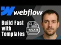 Webflow Build Your Website Fast with Library Templates No Code Needed