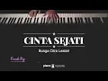 Download Lagu Cinta Sejati (Female Key) Bunga Citra Lestari (Karaoke Piano Cover)