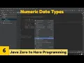 Numeric Data Types Java 2021Complete Java MasterClassZero to Hero Programming Udemy Course