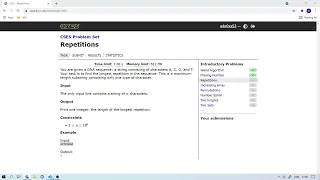 CSES FI PYTHON Repetitions