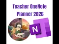 Lagu 2026 OneNote Teacher Planner