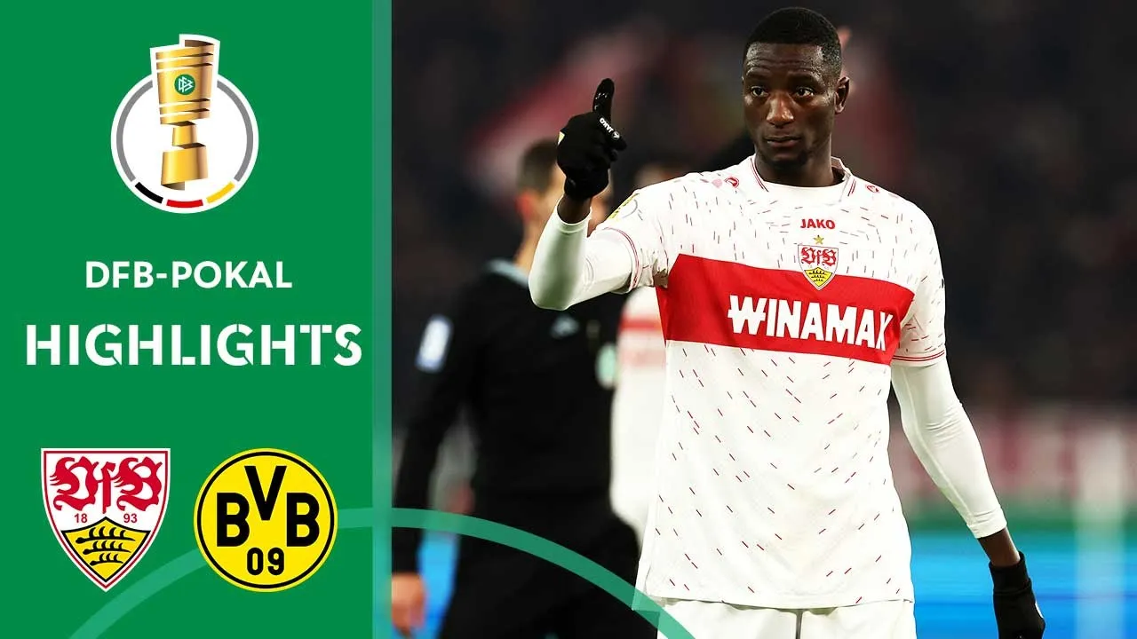 Stuttgart knock BVB out of the tournament | Stuttgart vs ...