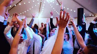 wedding reception goes crazy to mr brightside highfields hudson ohio wedding film