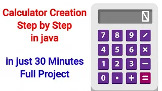 How to Create Calculator App in java java Application Full Project