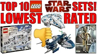 LOWEST RATED LEGO STAR WARS SETS!