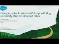 Using Apache PredictionIO for Predicting University Student Dropout Rates