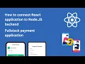 Build a Full-Stack Paytm Clone with React Send Money Transactions Authentication Node js Axios