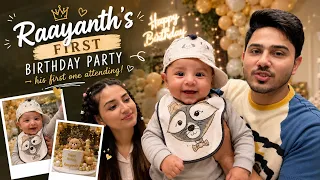 OUR BABY’S FIRST BIRTHDAY PARTY VISIT 🎂🥳 | Sunny Chopra 