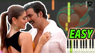 teri meri kahani gabbar is back 2015 easy piano tutorial
