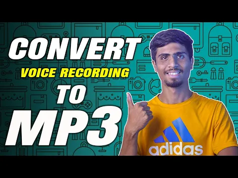 Download MP3 How to Convert Voice Recording to MP3 | Voice Recording ko MP3 Kaise Banaye