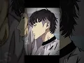 Famous mullet hair style in anime verson windbreaker