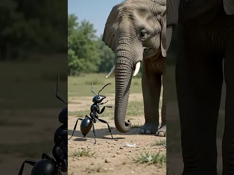 ANT🐜🫨V/s ELEPHAT🐘😥/#trending #explore #shortvideo #viralvideo #yt #viralshorts #youtubeshorts
