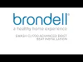Installation guide for Brondell CL1700 Advanced Bidet Seat
