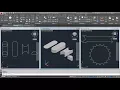 AutoCAD Region Command Tutorial Complete Union Mass Properties Substract Intersect Extrude