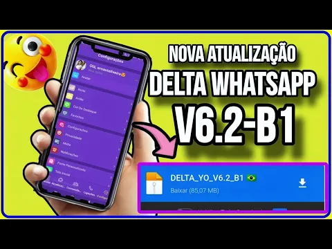 Download MP3 🔝 SAIU😍 NOVO DELTA WHATSAPP v6.2-B1 Junho 2024 (Download gbwhatsapp como baixar e instalar)