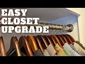 Transform your closet in minutes Beginner-friendly closet rod installation