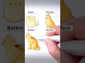 How to Draw - Easy 3D Cat