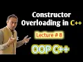 Constructor Overloading in C