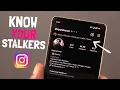 How to Know Your Instagram Stalkers \u0026 Profile Visitors?