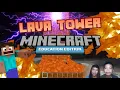 How to Code MINECRAFT LAVA TOWER in Minecraft Education Edition with PYTHON