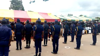 parade royal ambassadors ind pendance day in ivory coast