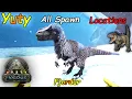 Ark Fjordur All Yutyrannus Spawn Locations And X-Yutyrannus Spawns ARK FJORDUR