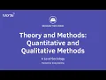 Research Methods in Sociology Quantitative and Qualitative Sociology Theory Methods