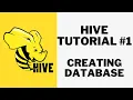 Hive Tutorial Creating database in Apache Hive