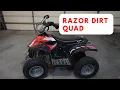 Razor Quad Battery Replacement It s Alive