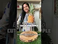 Isn’t this super easy to cut pineapple like this ?
