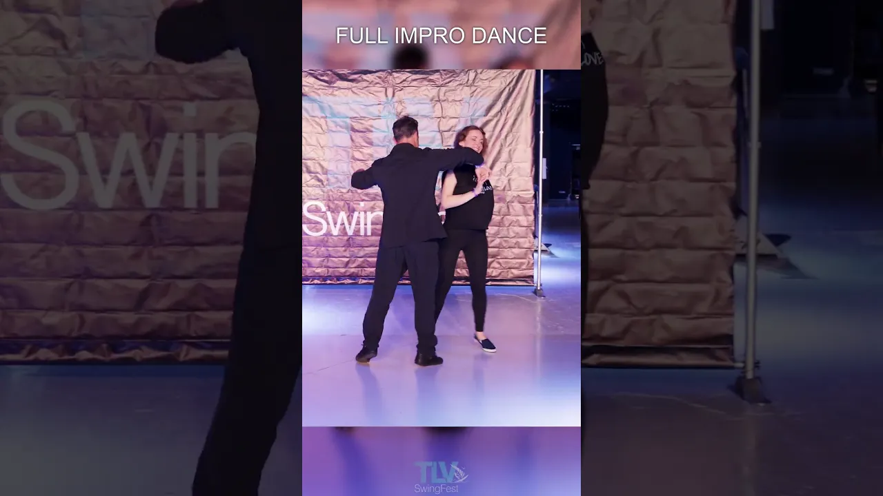 Awesome impro dance of PJ Turner and Aggie Powell