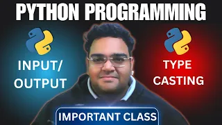 Python Input Output and Type Casting Learn Type Conversion Step by Step