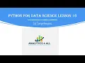 Python for Data Science Lesson 16 List Comprehensions