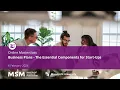 Download Lagu Online Masterclass | Business Plans – The Essential Components for Start-Ups | MSM