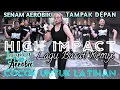 Download Lagu Senam aerobik high impact tampak depan | Lagu Barat Remix Cocok untuk latihan @LiaMarliaChannel